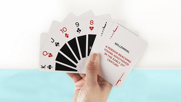 PlayingCardDecks.com-Millennial Slang Lingo Playing Cards