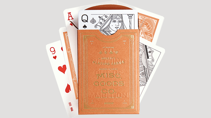 PlayingCardDecks.com-Misc Goods Co Sandstone Playing Cards USPCC