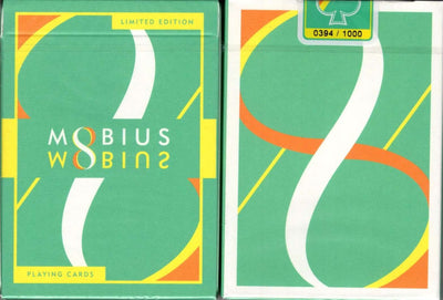PlayingCardDecks.com-Mobius Green Playing Cards TCC