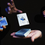 PlayingCardDecks.com-Mono - Xero Chroma Blue Playing Cards USPCC