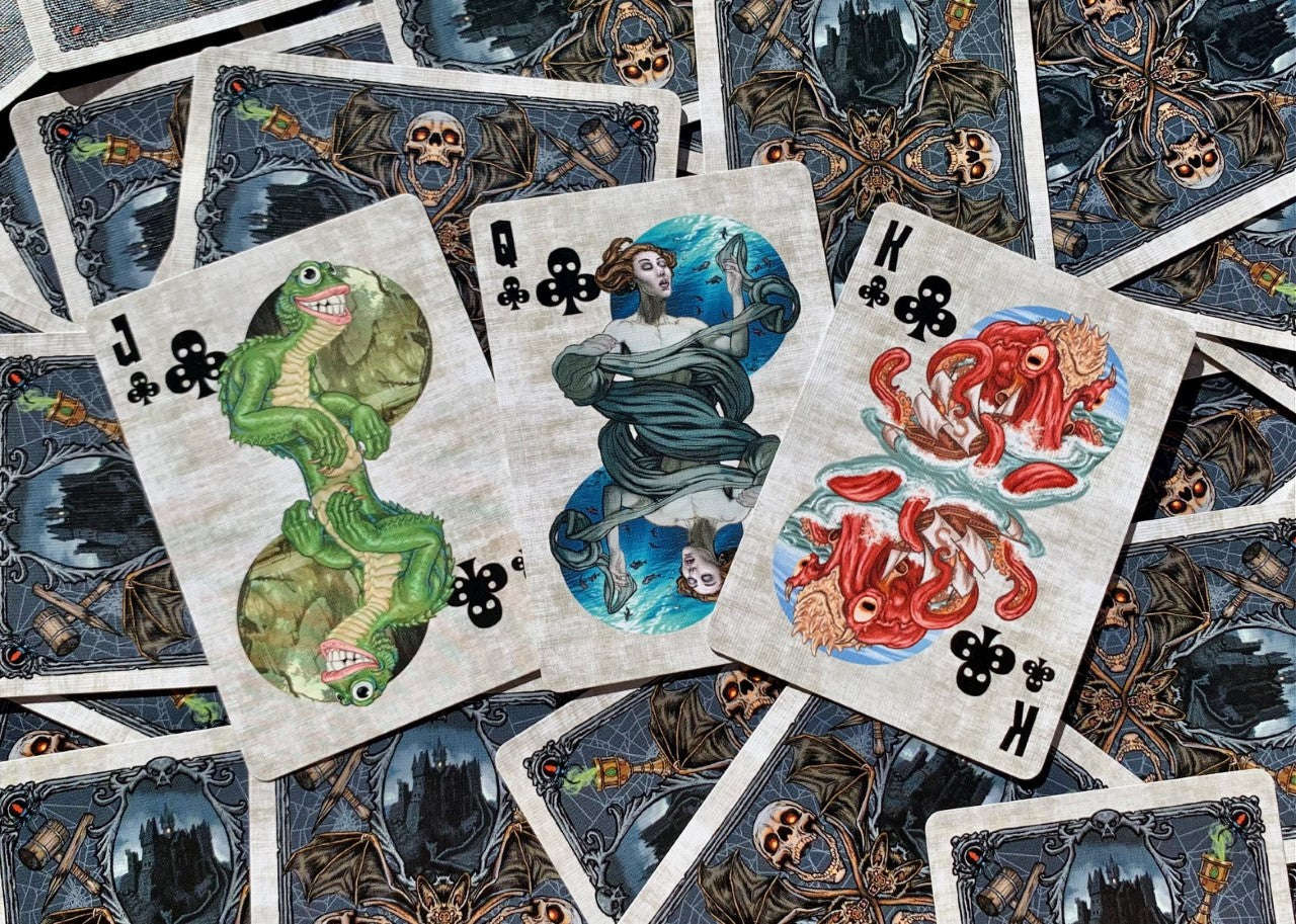 card monsters Monster v2 Bicycle Playing Cards