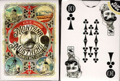 PlayingCardDecks.com-Montana Mustache Playing Cards MPC