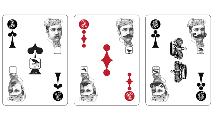 PlayingCardDecks.com-Montana Mustache Playing Cards MPC