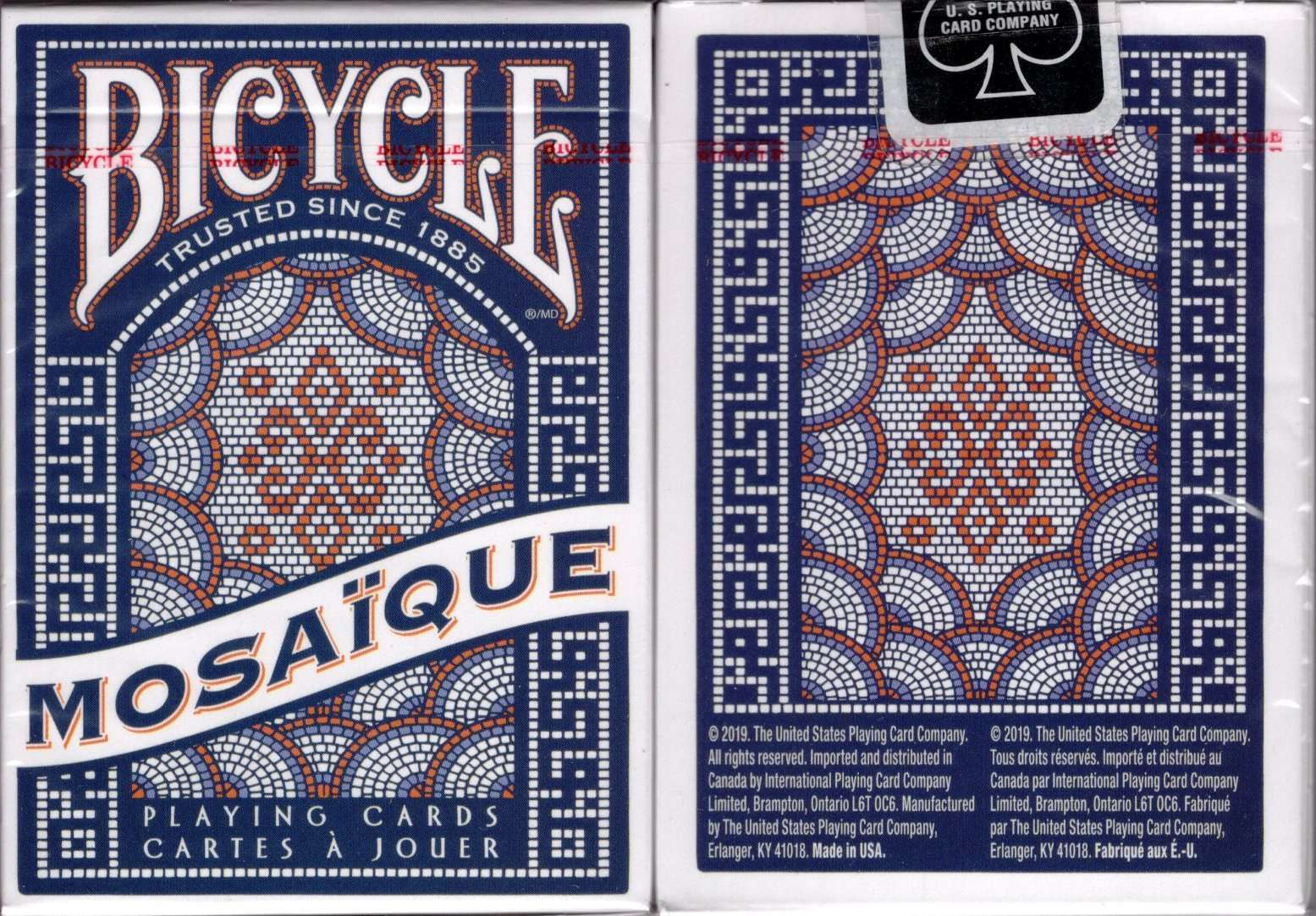 Bicycle mosaique outlet playing cards