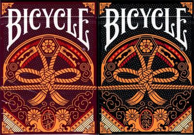 PlayingCardDecks.com-Musha & Goketsu Bicycle Playing Cards 2 Deck Set