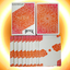 PlayingCardDecks.com-Neon Orange Bump Bicycle Cardistry Cards