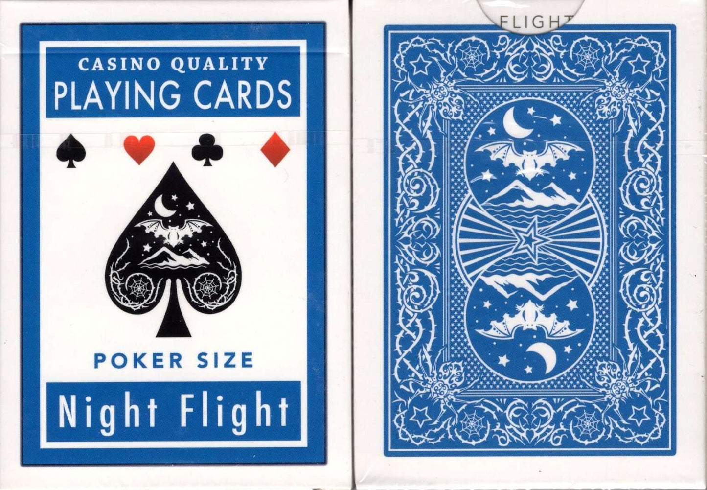 PlayingCardDecks.com-Night Flight Marked Plastic Playing Cards