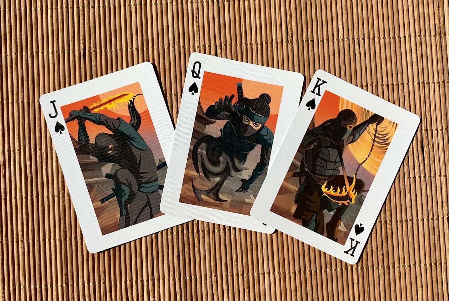 PlayingCardDecks.com-Ninja Bicycle Playing Cards
