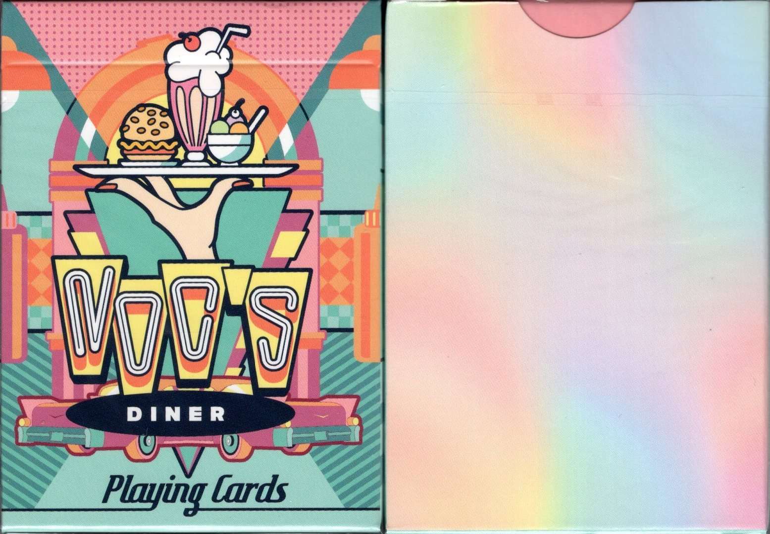 PlayingCardDecks.com-NOC Diner Milkshake Playing Cards USPCC