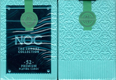 PlayingCardDecks.com-NOC Luxury Aquamarine Playing Cards Cartamundi