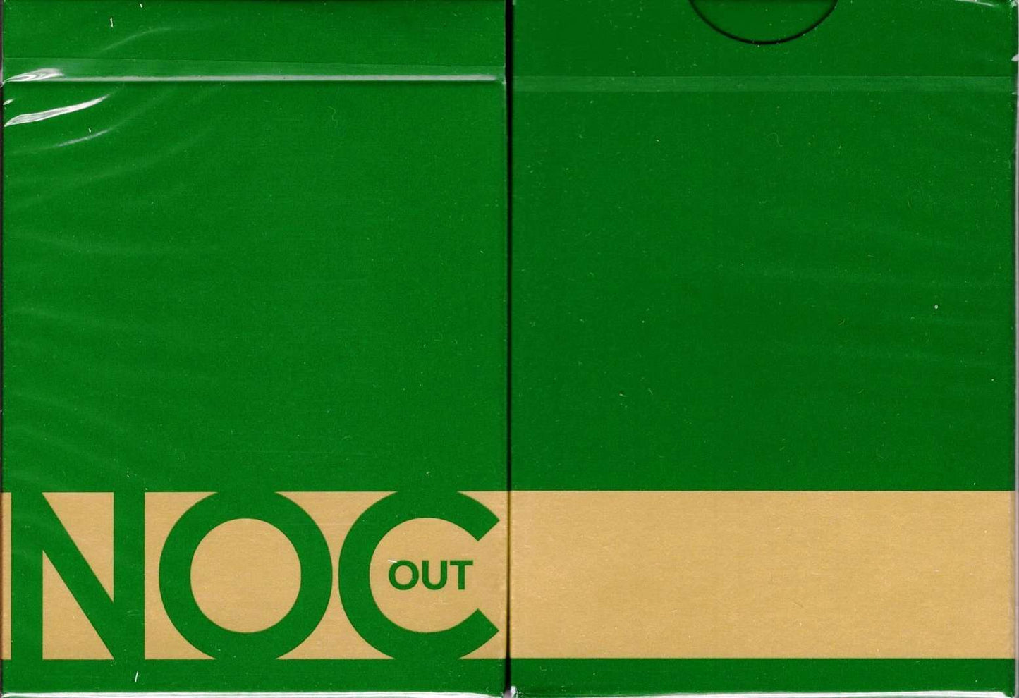 PlayingCardDecks.com-NOC Out Green Playing Cards USPCC