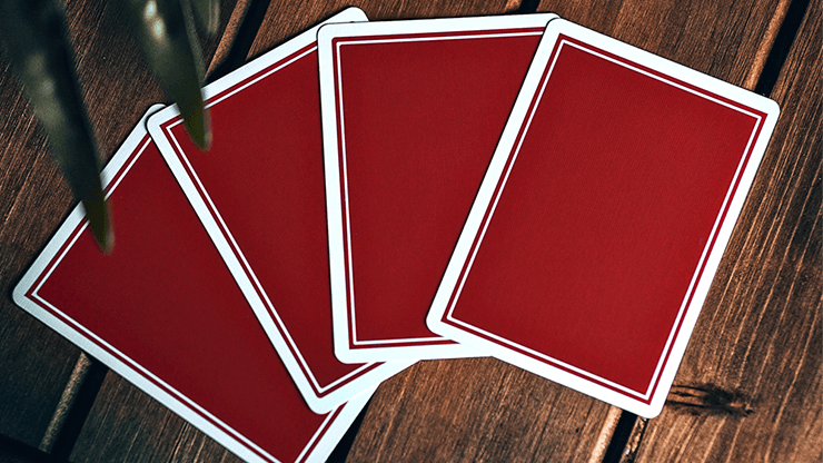 PlayingCardDecks.com-NOC Pro Burgundy Red Marked Playing Cards USPCC