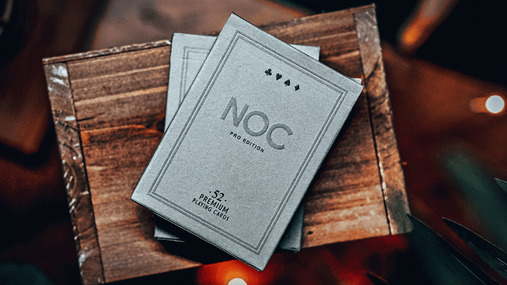 PlayingCardDecks.com-NOC Pro Greystone Marked Playing Cards USPCC