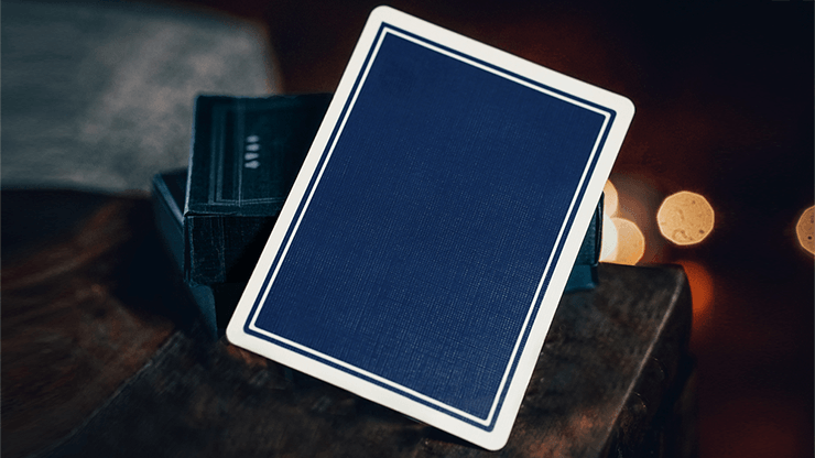 PlayingCardDecks.com-NOC Pro Navy Blue Marked Playing Cards USPCC