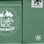 PlayingCardDecks.com-NOC Winter Survival Green Playing Cards USPCC