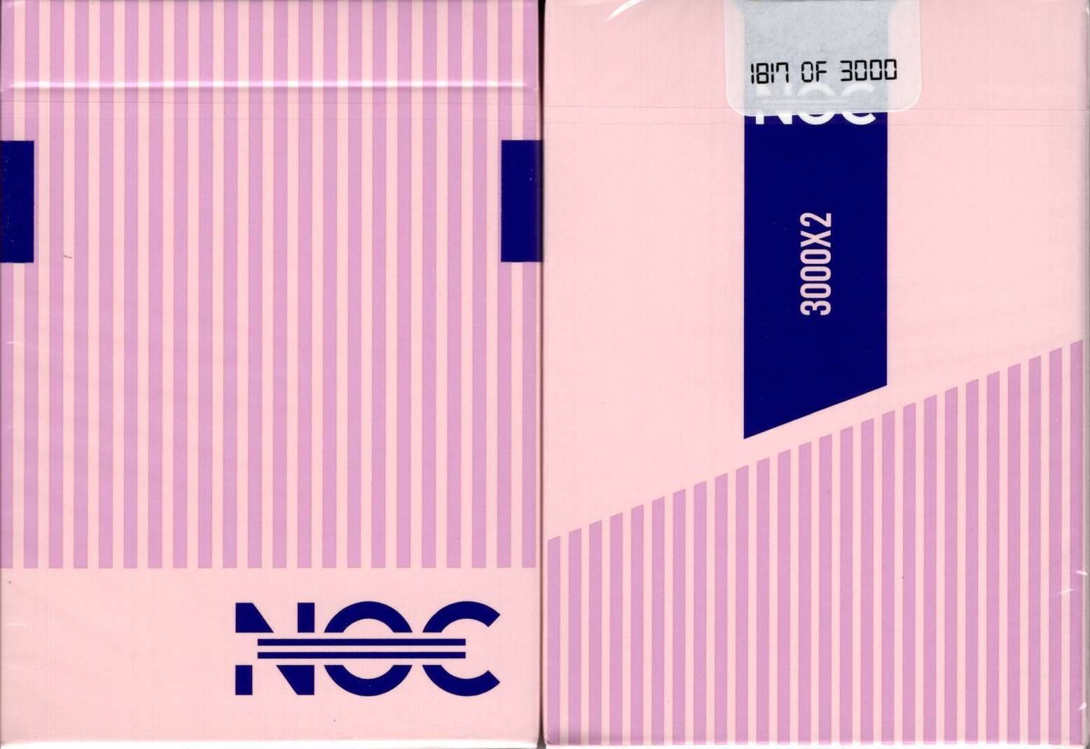 PlayingCardDecks.com-NOC3000X2 Pink Playing Cards USPCC