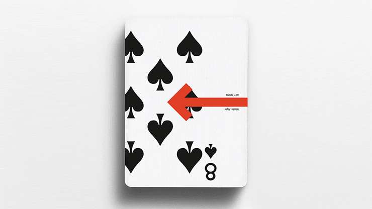 PlayingCardDecks.com-Offset Orange Touch Cardistry Playing Cards USPCC