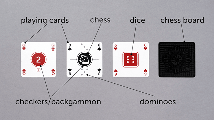 PlayingCardDecks.com-One Deck Multi Game Cards