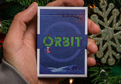 PlayingCardDecks.com-Orbit Christmas Playing Cards USPCC