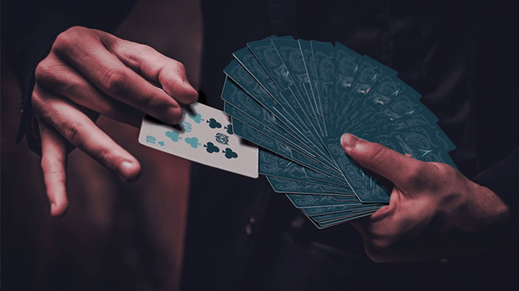 PlayingCardDecks.com-Owl Blue Playing Cards HCPC