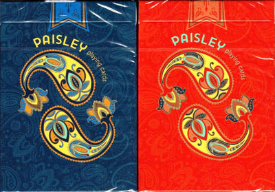 PlayingCardDecks.com-Paisley Poker Playing Cards Cartamundi