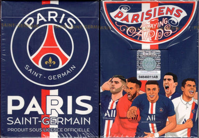 PlayingCardDecks.com-Paris Saint Germain Soccer Playing Cards
