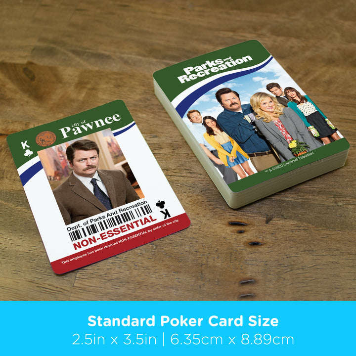 PlayingCardDecks.com-Parks & Recreation Playing Cards Aquarius