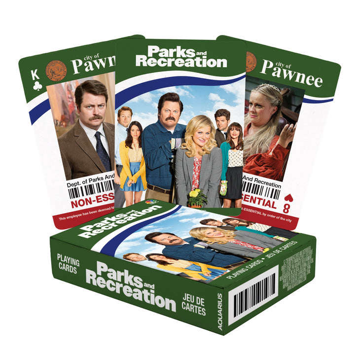 PlayingCardDecks.com-Parks & Recreation Playing Cards Aquarius