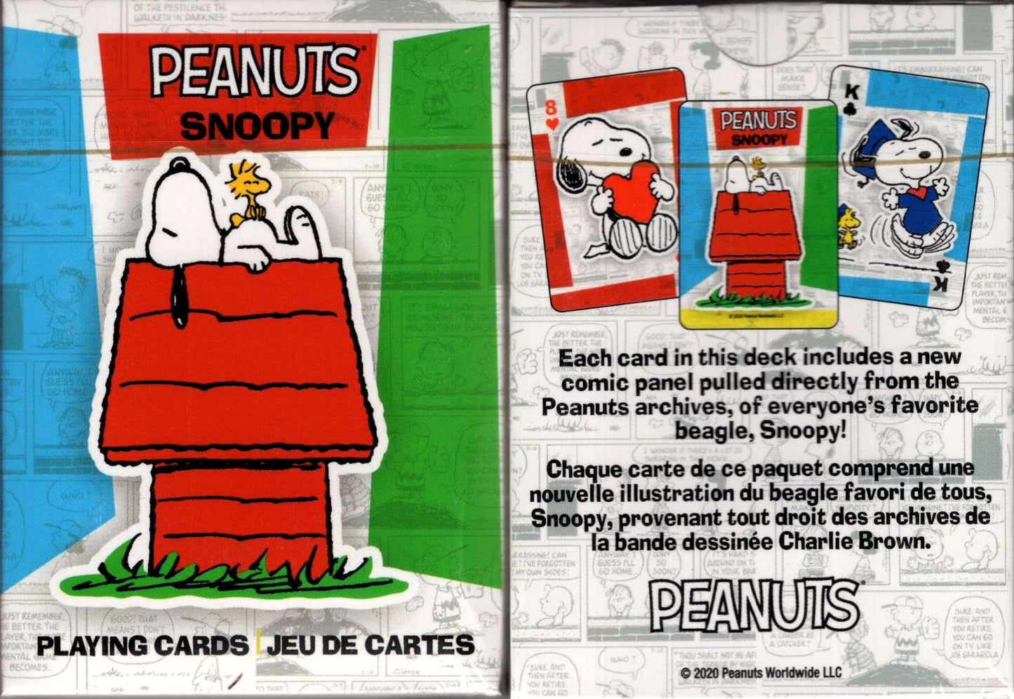PlayingCardDecks.com-Peanuts Snoopy Playing Cards Aquarius