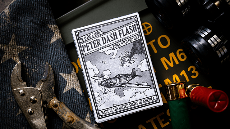 PlayingCardDecks.com-Peter Dash Flash - P51 Mustang Playing Cards USPCC