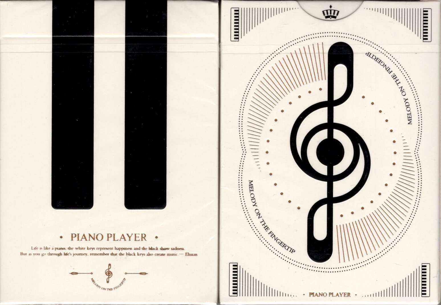 PlayingCardDecks.com-Piano Player Playing Cards MPC: 2 Key