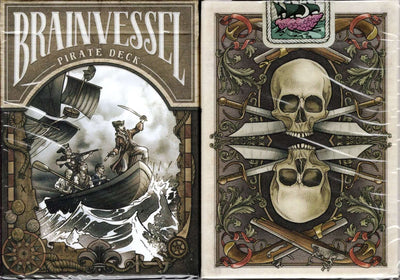 PlayingCardDecks.com-Pirate Brain Vessel Playing Cards USPCC