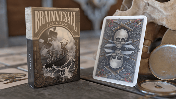 PlayingCardDecks.com-Pirate Brain Vessel Playing Cards USPCC