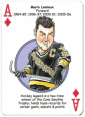 Pittsburgh Hockey Heroes Playing Cards