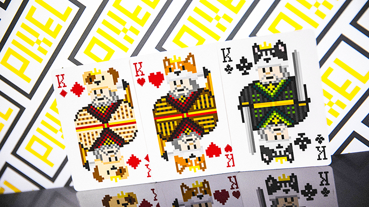 PlayingCardDecks.com-Pixel Dog Bicycle Playing Cards