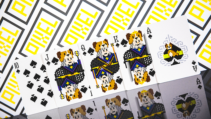PlayingCardDecks.com-Pixel Dog Bicycle Playing Cards