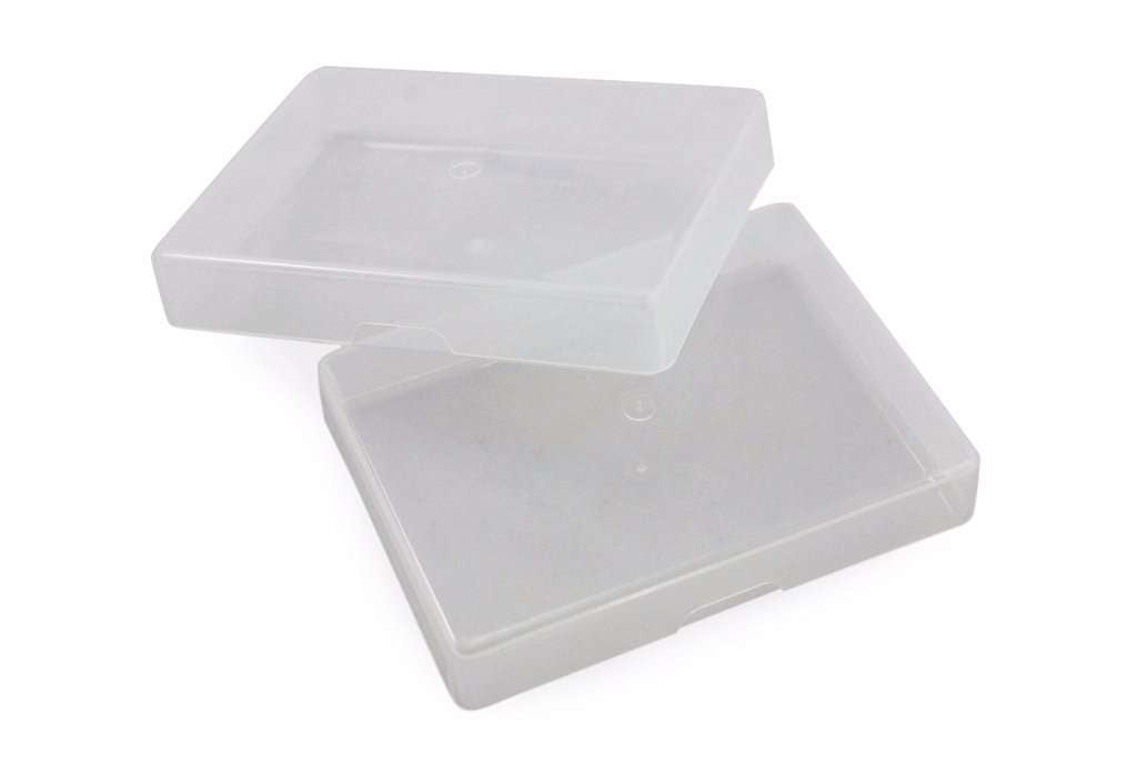 PlayingCardDecks.com-1 Dozen Clear Plastic Boxes for Regular Sized Playing Cards in Tuck Case