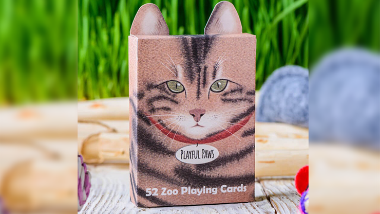 PlayingCardDecks.com-Playful Paws Cat Playing Cards WJPC