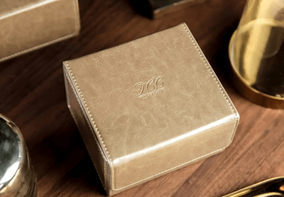 PlayingCardDecks.com-Playing Card Collection 6 Deck Box Gold