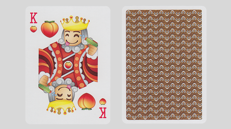 PlayingCardDecks.com-Poop Emoji Playing Cards USPCC