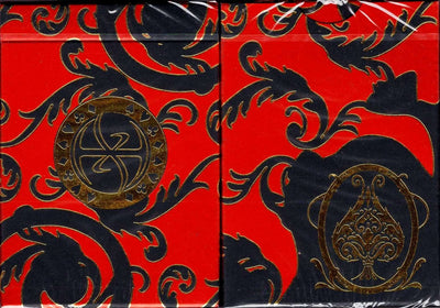 PlayingCardDecks.com-Pro XCM Demon Foil Playing Cards USPCC