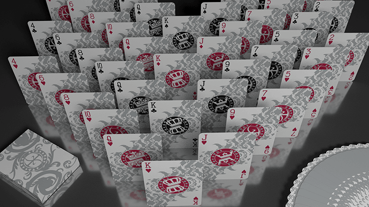 PlayingCardDecks.com-Pro XCM Ghost Playing Cards USPCC