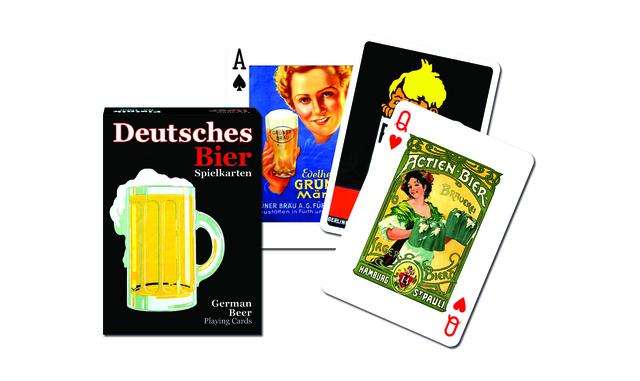 PlayingCardDecks.com-Deutsches Bier (German Beer) Playing Cards Piatnik