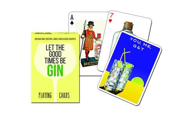 PlayingCardDecks.com-Let The Good Times Be Gin Playing Cards Piatnik