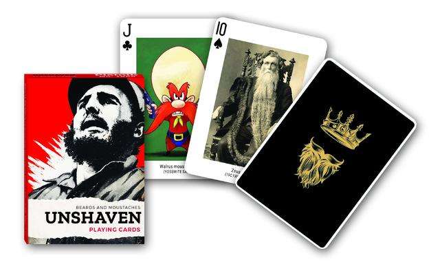 PlayingCardDecks.com-Unshaven Playing Cards Piatnik