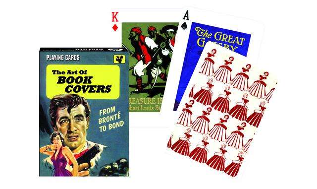 PlayingCardDecks.com-The Art Of Book Covers Playing Cards Piatnik