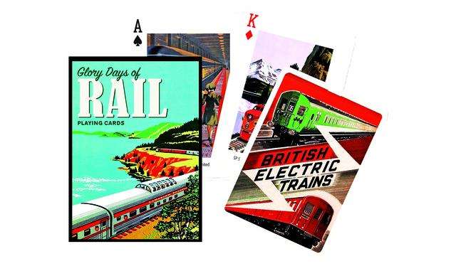 PlayingCardDecks.com-Glory Days of Rail Playing Cards Piatnik