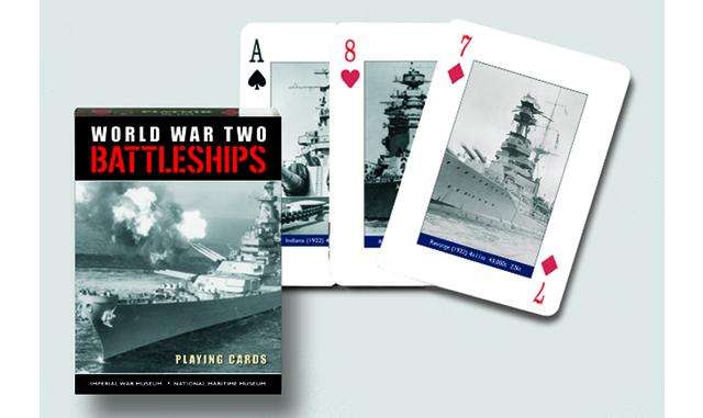 PlayingCardDecks.com-World War Two Battleships Playing Cards Piatnik