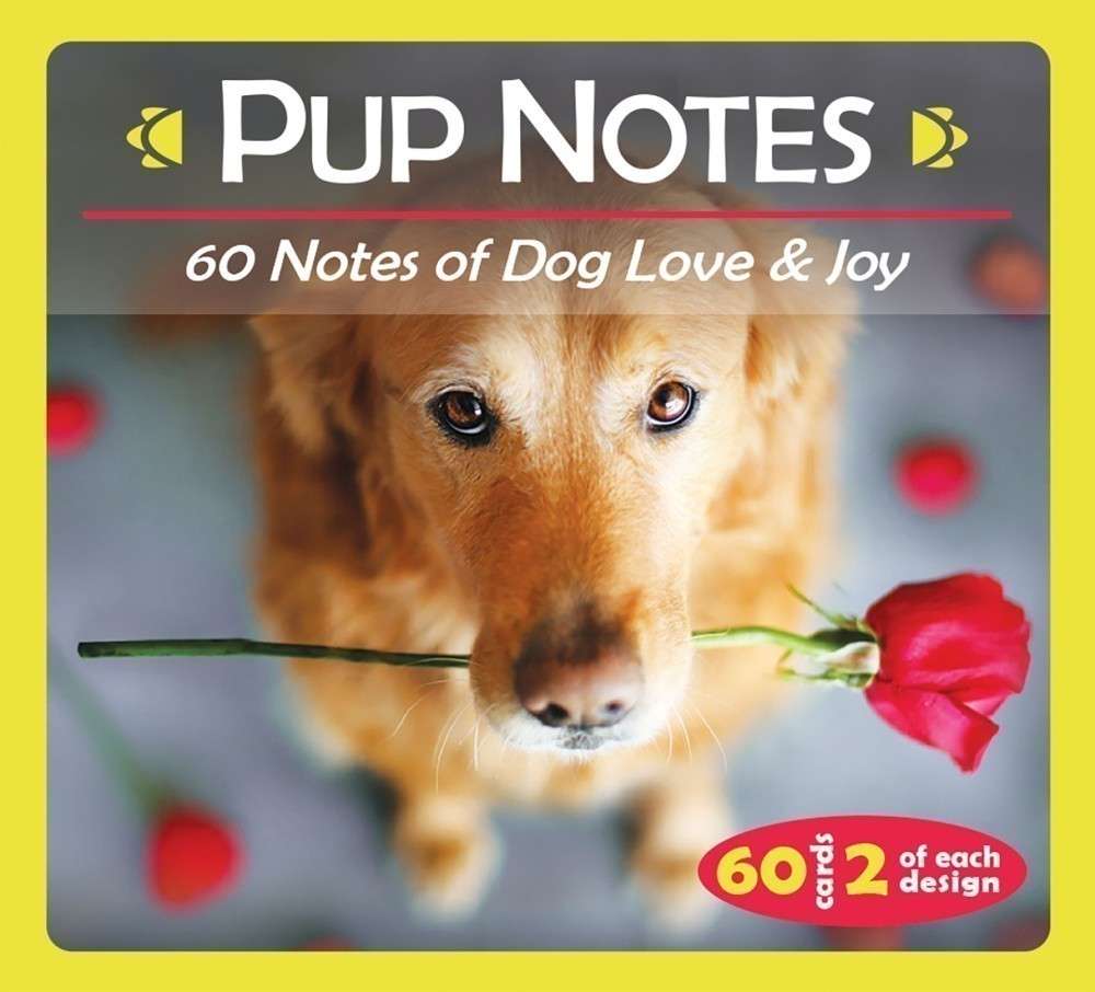 PlayingCardDecks.com-Pup Notes - 60 Notes of Dog Love & Joy