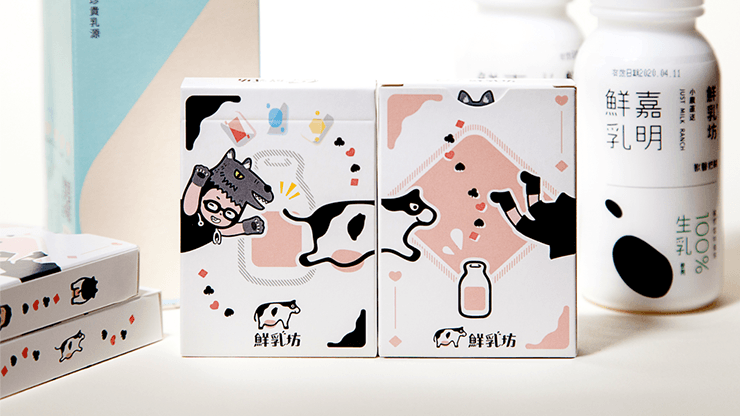 PlayingCardDecks.com-Pure Milk Playing Cards HCPC